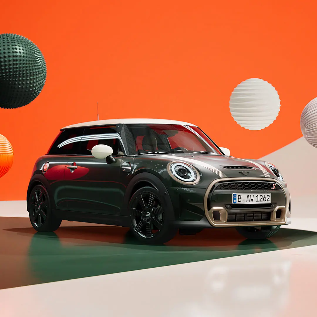 Mini car in campaign