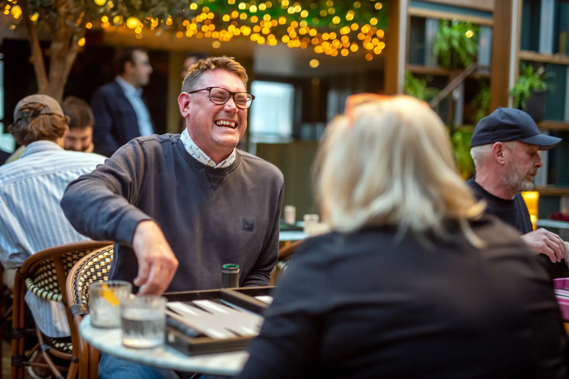 Rolling the Dice: DLMDD & Doc Brown play backgammon